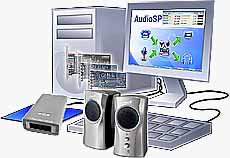 AudioSP - запись телефонных разговоров, запись разговоров с микрофонов, программа для записи звука.